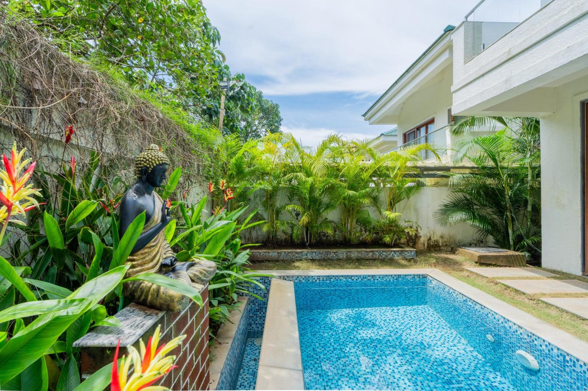 Elivaas 3 Bhk Pvt Pool & Bar - Villa Valerie Oxel Экстерьер фото